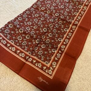Sézane Red Floral handkerchief